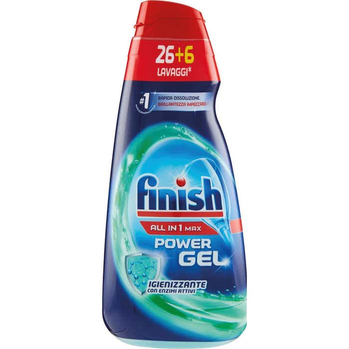 FINISH Power Gel lavastoviglie Igienizzante 650 ml