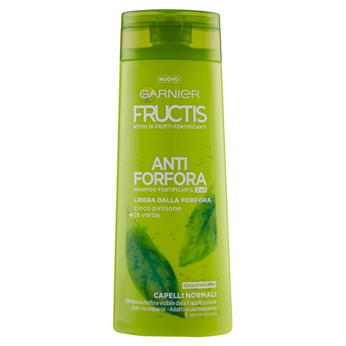 GARNIER Fructis Antiforfora - Shampoo fortificante per capelli normali - 250 ml