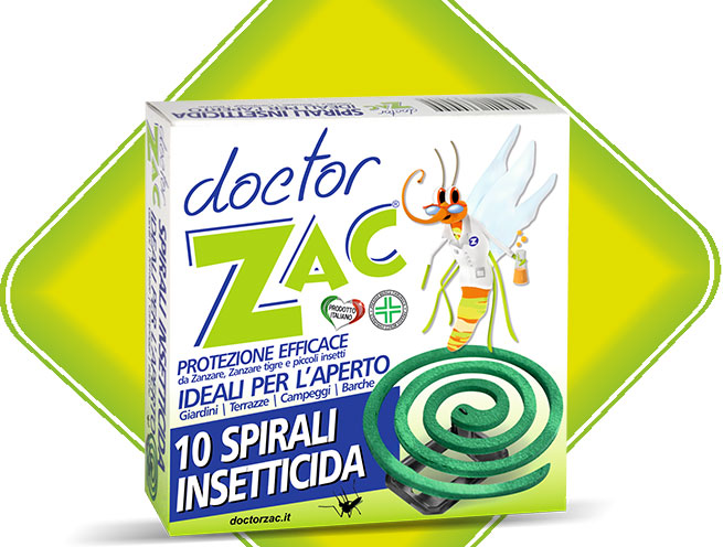 DOCTOR ZAC 10 SPIRALI INSETTICIDA 
