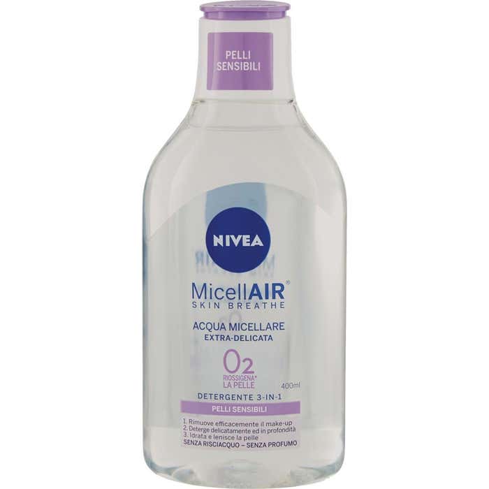 NIVEA Nivea MicellAir Skin Breathe Acqua Micellare Extra-Delicata Detergente 3-in-1 400 ml