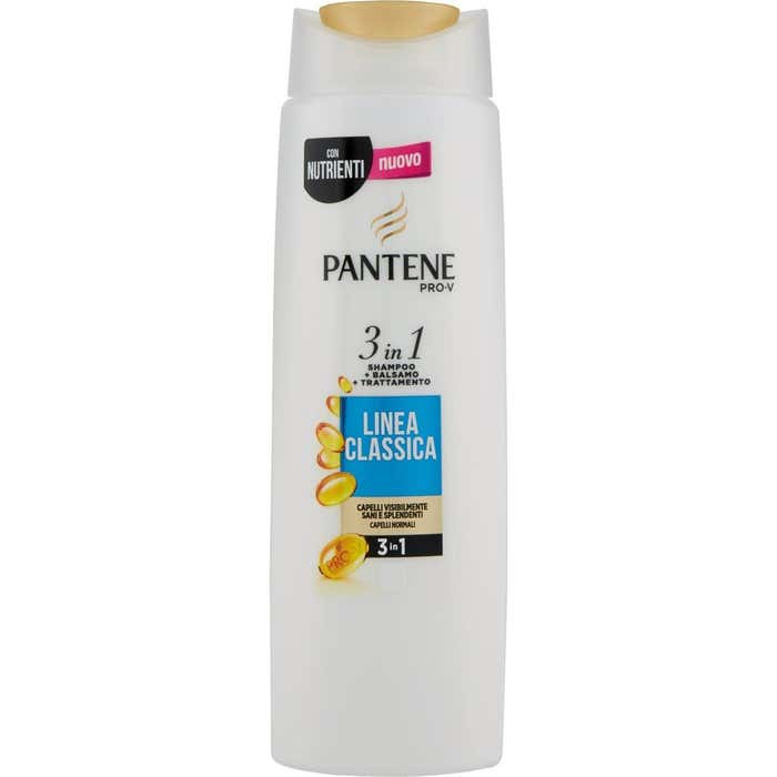 PANTENE 3in1 Shampoo+Balsamo+Trattamento Linea Classica 250 ml