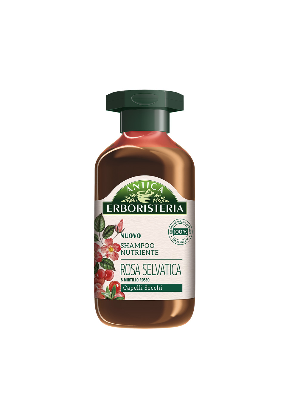 ANTICA ERBORISTERIA Shampoo Nutriente Rosa Selvatica Capelli Secchi 250 ml