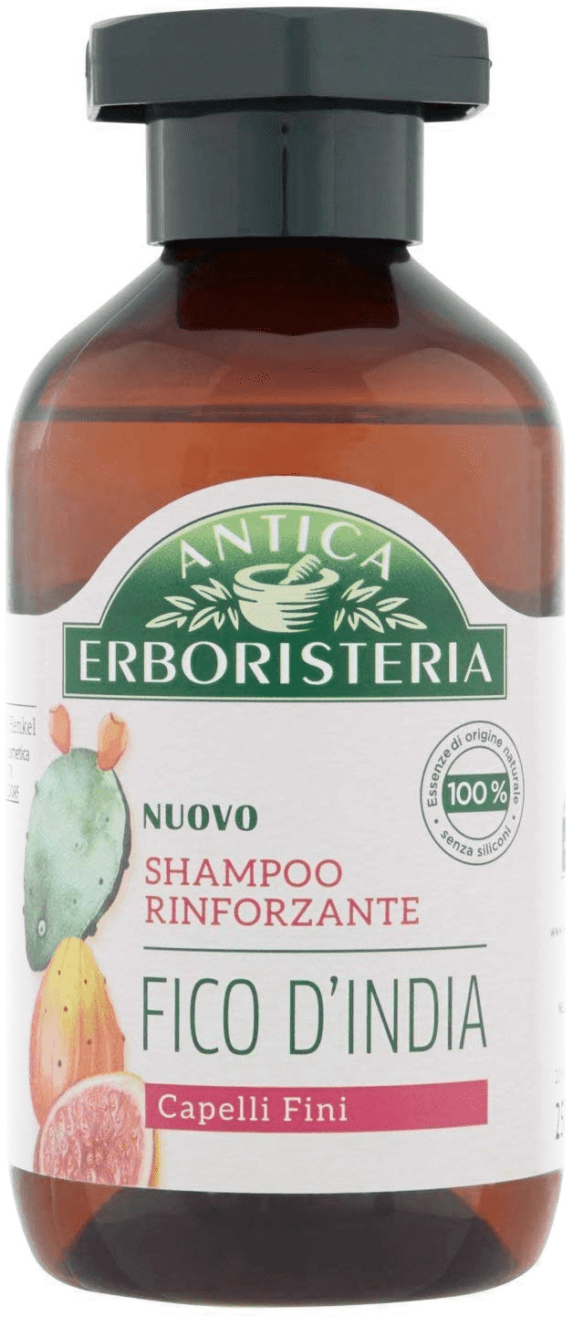 ANTICA ERBORISTERIA Shampoo Rinforzante Fico D'India Capelli Fini 250 ml