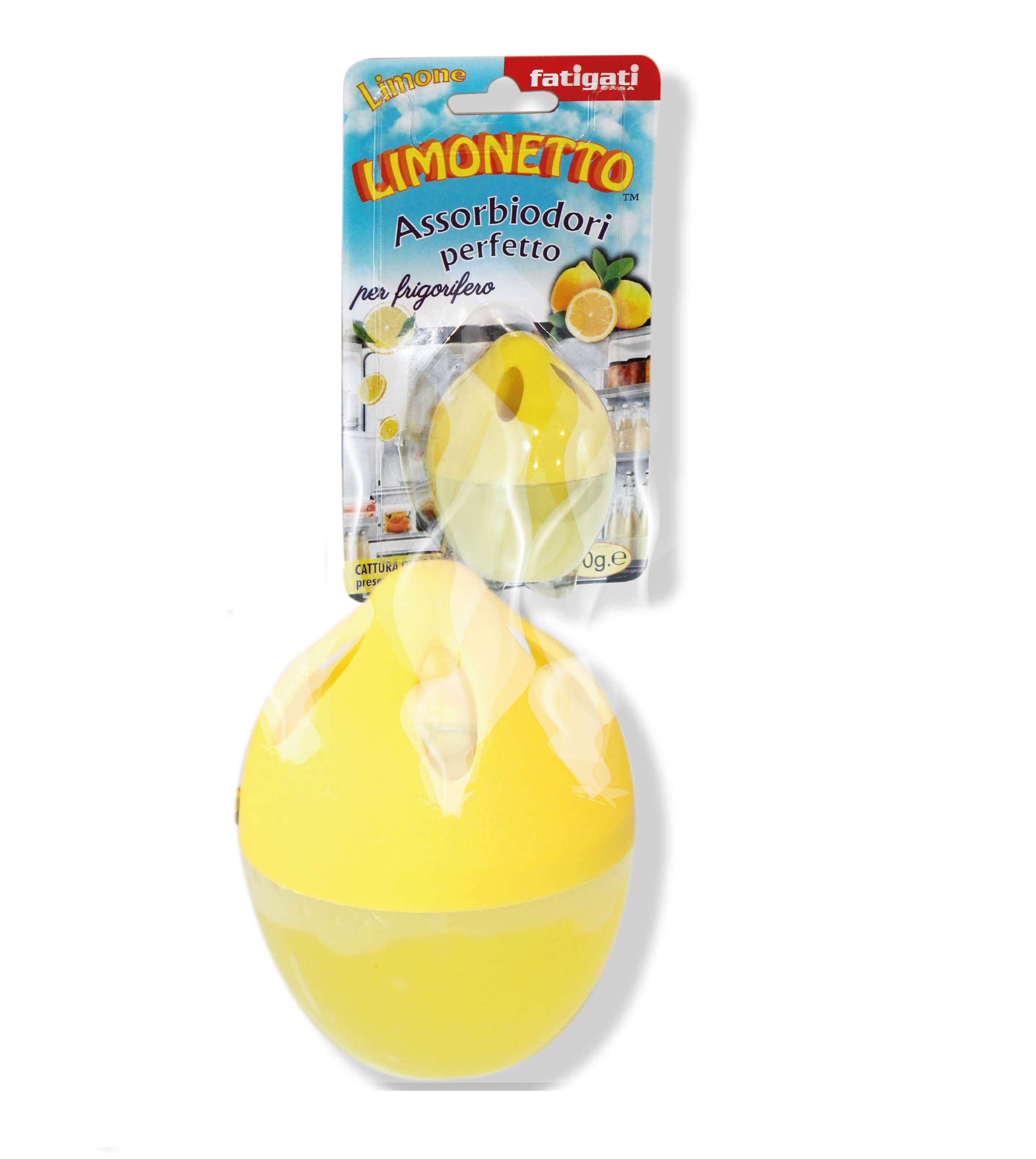 FATIGATI Limonetto Assorbiodori per frigorifero al limone 30 g