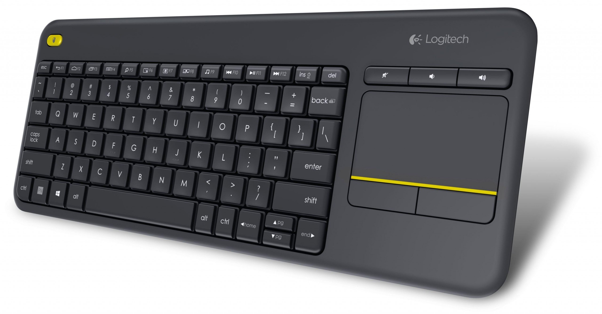 Logitech K400 Plus Tastiera Wireless per TV, PC, Home Theater‎