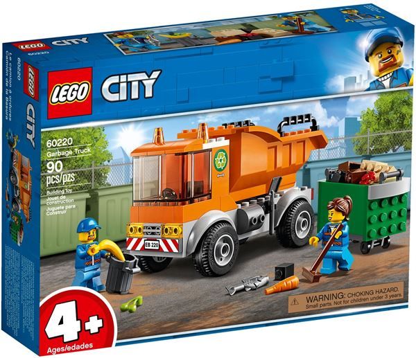 Lego City - Camion della spazzatura 60220A 