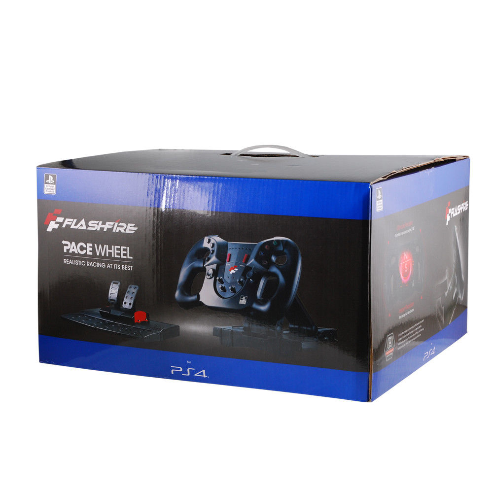Xtreme PACE Wheel licenza ufficiale Sony Sterzo + Pedali PlayStation 4