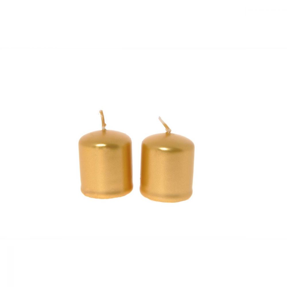 Candele Lucide 2pz 4x5 Oro