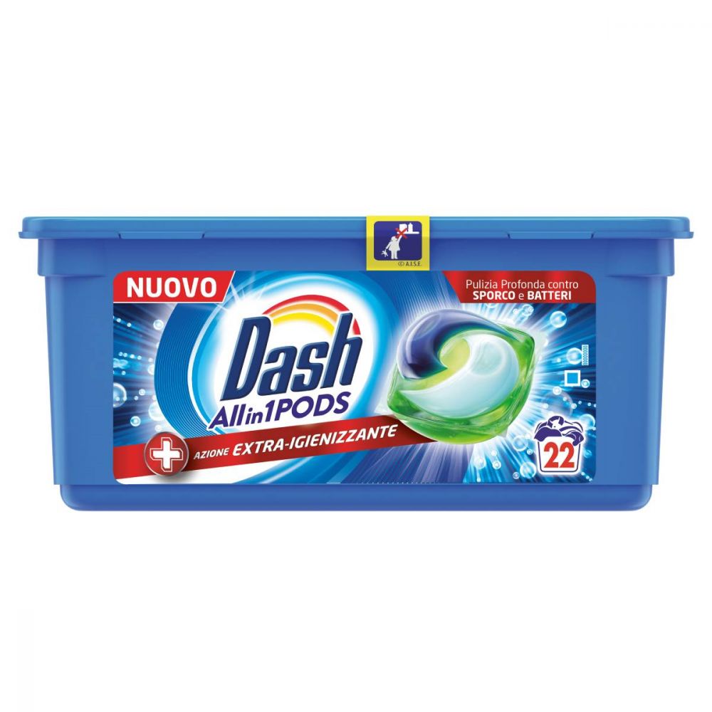 DASH Ecodosi 22 Tabs Igienizzante