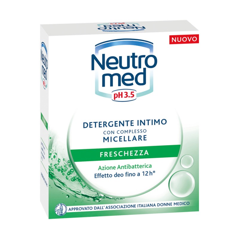 NEUTROMED Neutromed pH 3.5 Detergente Intimo con Complesso Micellare Freschezza Antibattrico 200 ml