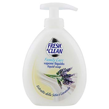 Fresh&Clean sapone liquido Estratto della seta e lavanda 300 ml