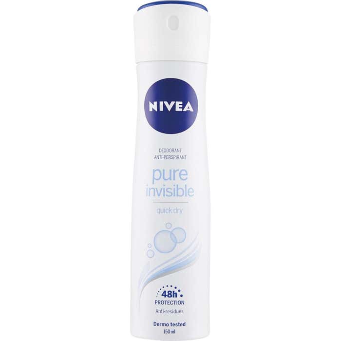 NIVEA Deodorante Anti-Perspirant Pure Invisible 150ml