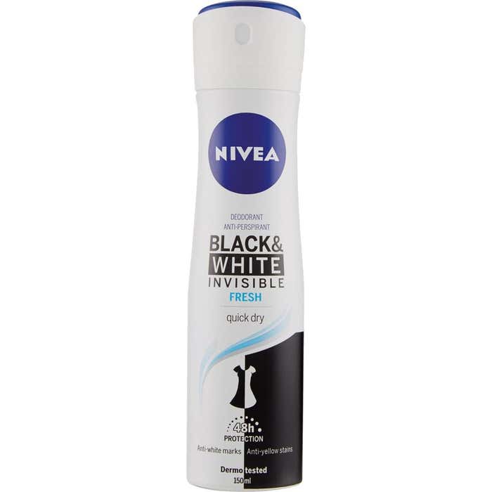 NIVEA Deodorante Anti-Perspirant Black & White Fresh 150ml
