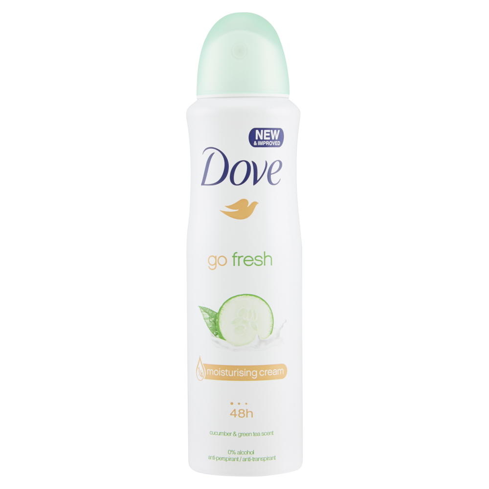 Dove Go Fresh Deodorante Spray Cetriolo e Te Verde 150 ml