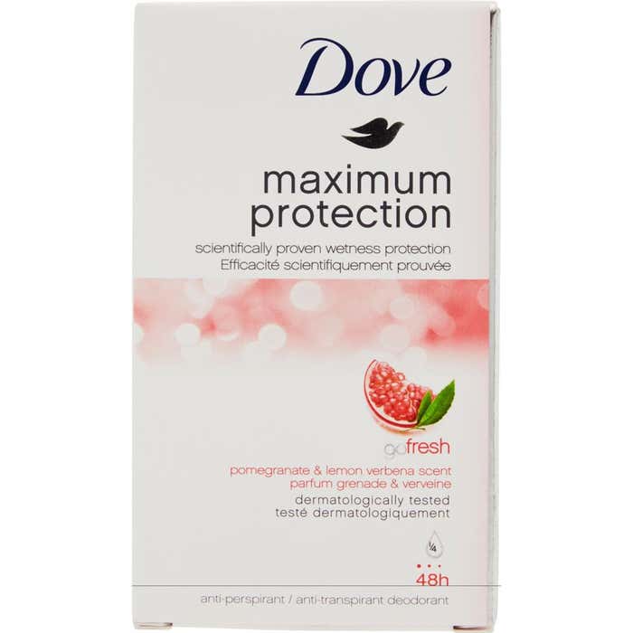 DOVE Deodorante Maximum Protection Melograno Stick 45ml