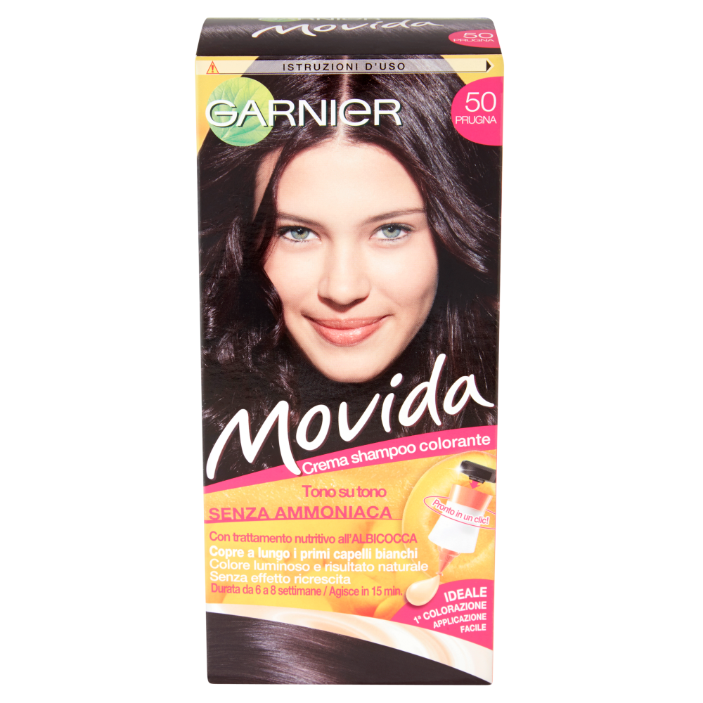 Movida Crema Shampoo Colorante Prugna N.50