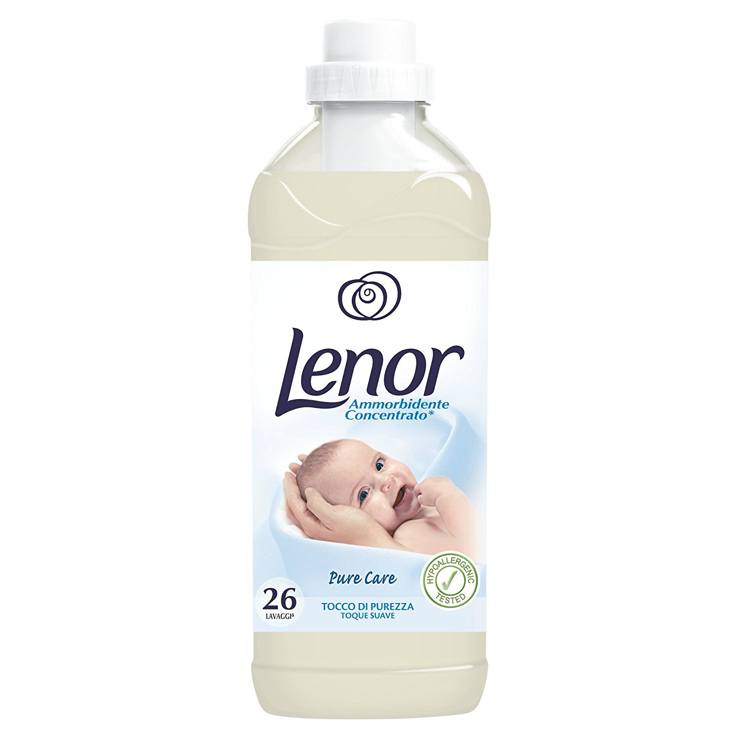 LENOR Lenor Ammorbidente Concentrato Pure Care 26 Lavaggi - 650 ml
