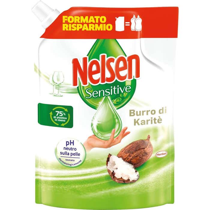 NELSEN Ricarica Piatti Burro di Karitè - 1,8 L