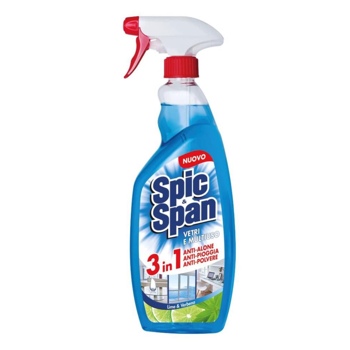SPIC&SPAN Detergente Vetri e Multiuso 3in1 750ml