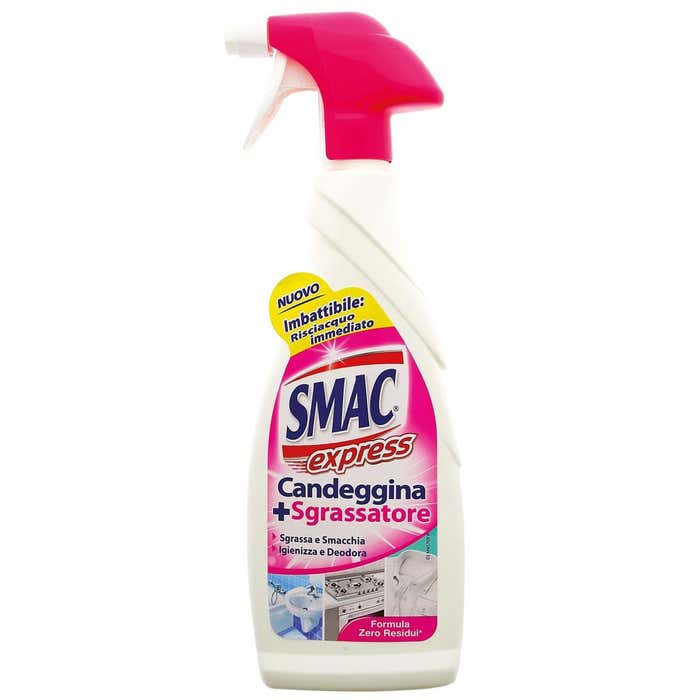 SMAC express Candeggina + Sgrassatore 650 ml