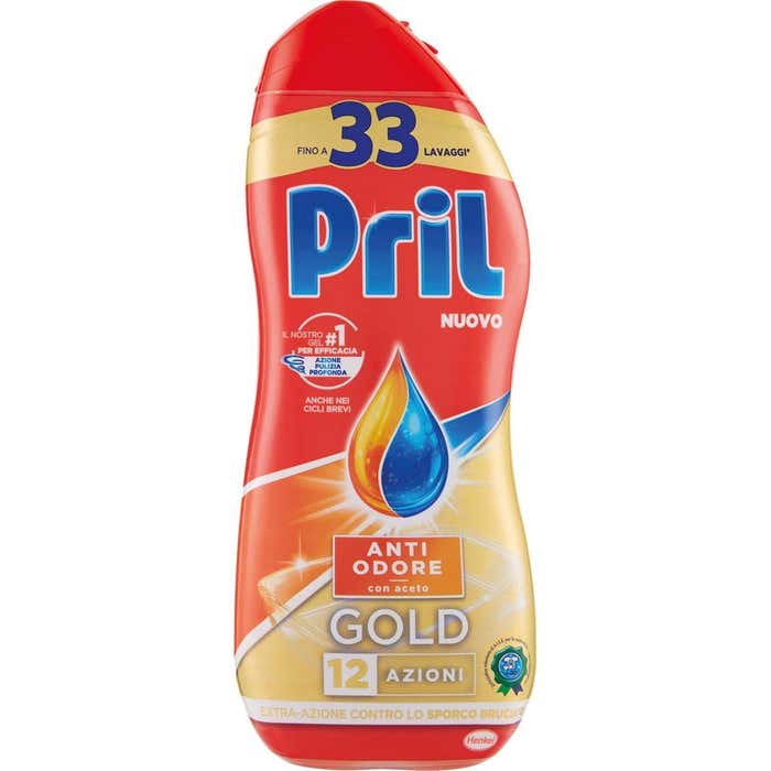 PRIL GOLD Gel Anti Odore 600 ml. - 33 lav.