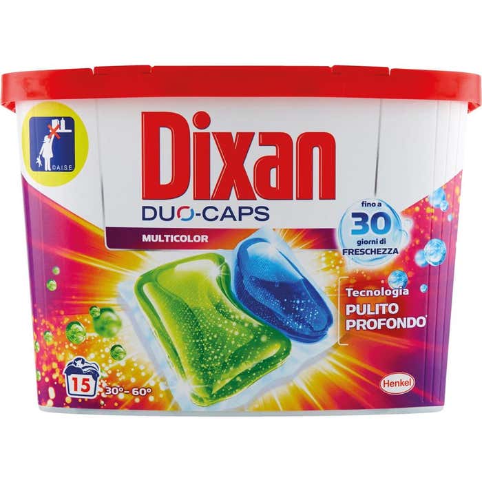 DIXAN Duo-Caps Multicolor 15 pz
