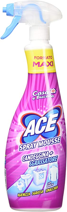 Ace Gentile Spray Mousse Candeggina+ Sgrassatore 750 ml