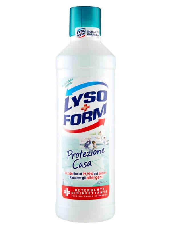 Lysoform Protezione Casa Detergente Disinfettante Freschezza Alpina- 1250 ML