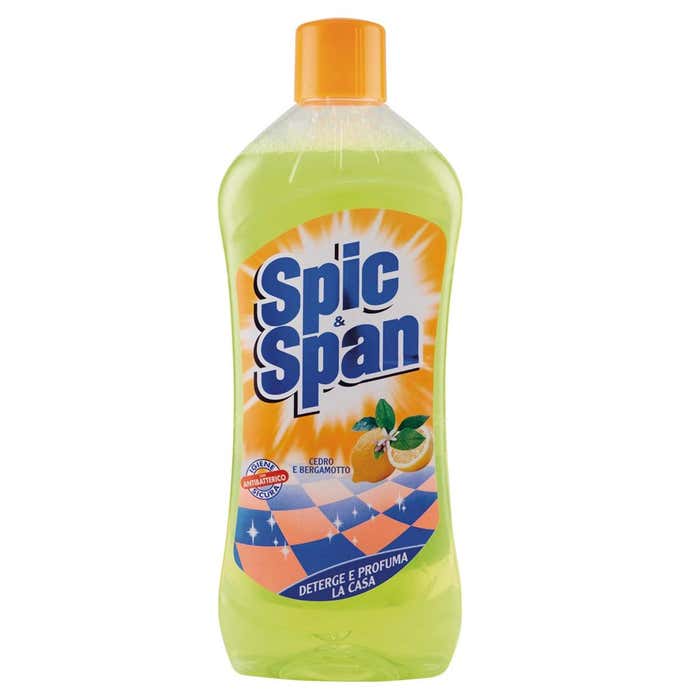 SPIC&SPAN detergente pavimenti cedro/bergamotto flacone lt 1