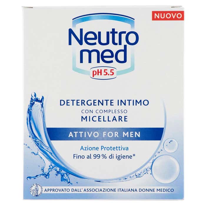 NEUTROMED Neutromed pH 5.5 Detergente Intimo con Complesso Micellare Attivo for Men 200 ml