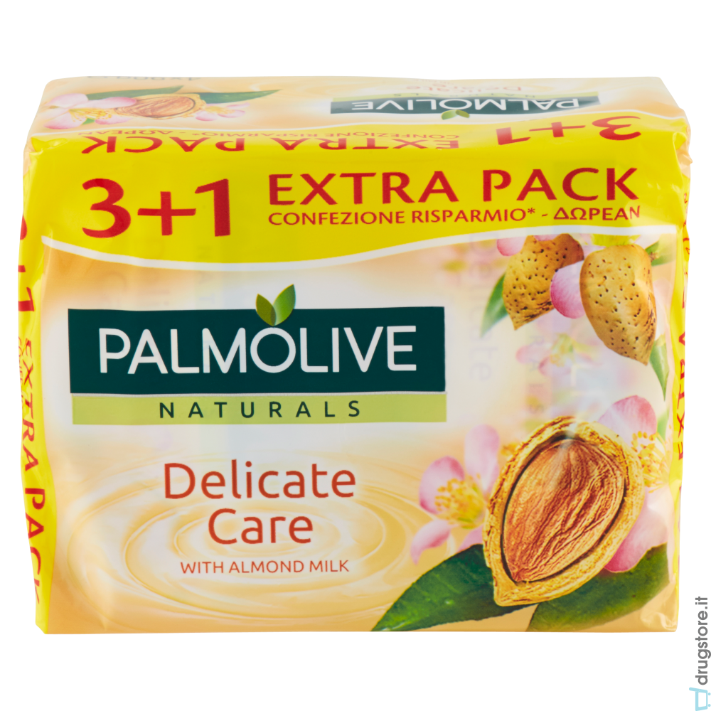 Palmolive Naturals Delicate Care Latte di Mandorla Bar Soap 4x90g