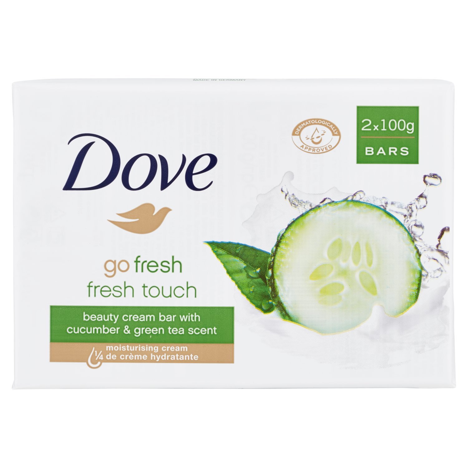 DOVE Go Fresh Touch sapone g 100x2