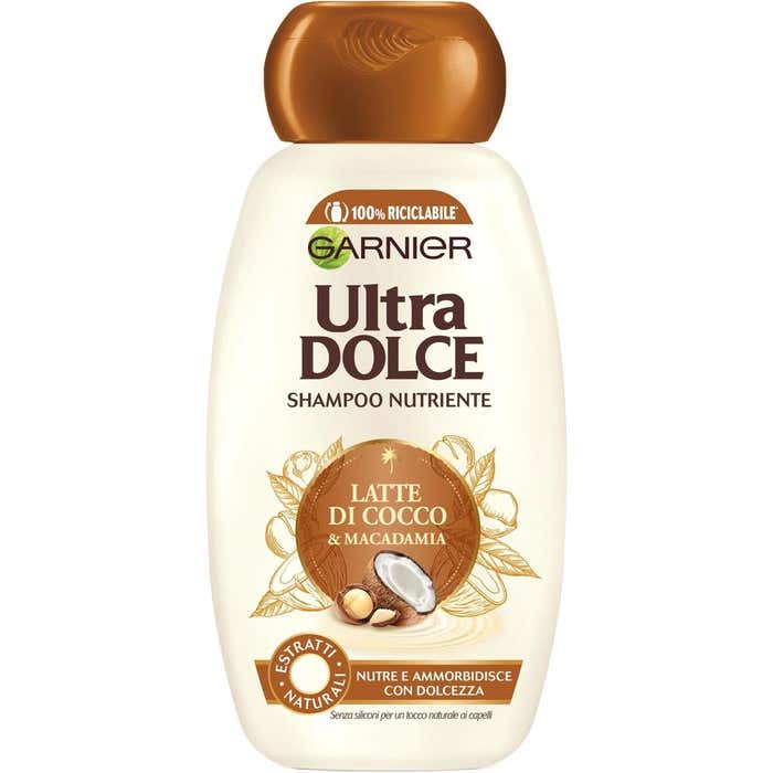 GARNIER Shampoo Nutriente Latte di Cocco 300ml