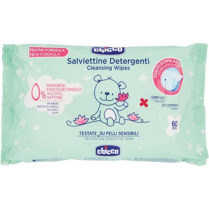 CHICCO Salviettine Detergenti 60 pz