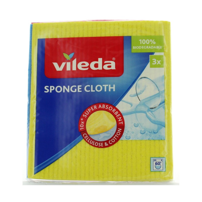 VILEDA Sponge Cloth 3 pezzi 